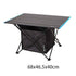 Folding Table And Chair Outdoor Portable Light Picnic Table And Chair Self Driving Outdoor Aluminum Alloy Car Camping Table