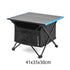 Folding Table And Chair Outdoor Portable Light Picnic Table And Chair Self Driving Outdoor Aluminum Alloy Car Camping Table