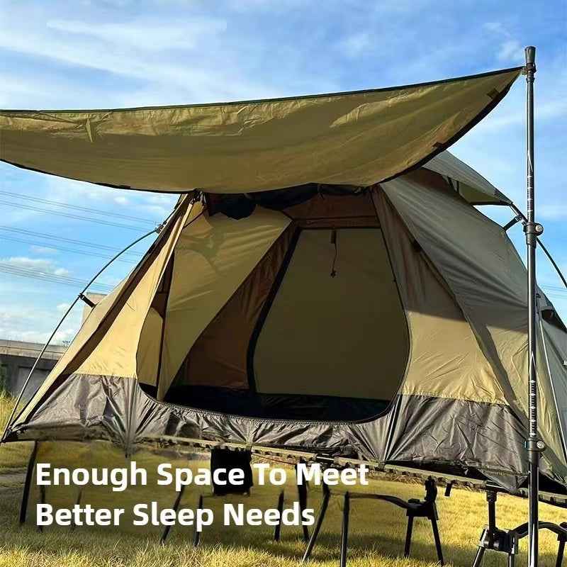 Portable Single-Person Camping Cot Tent