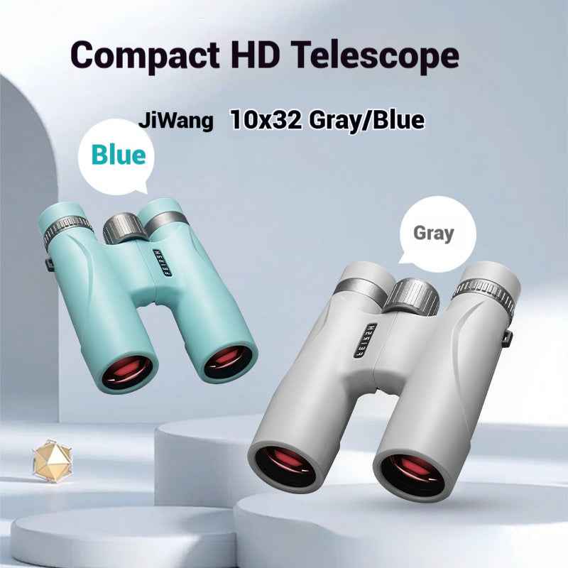 Wine Red Film Imaging Bright Binoculars