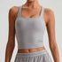 Womens Workout Top For Layering Running Sports Bra