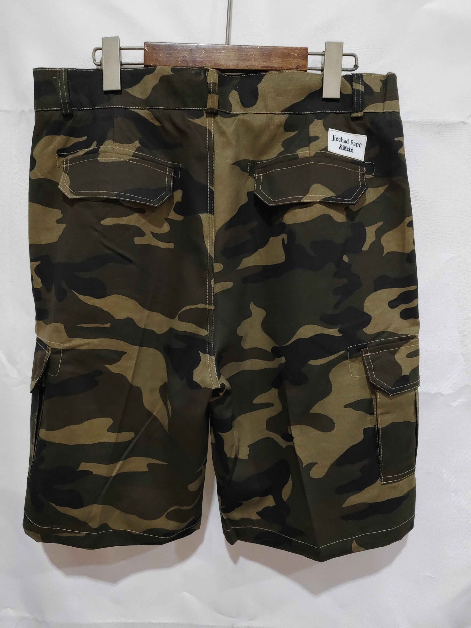 Summer Loose Five Points Casual Camouflage Workwear Shorts Men