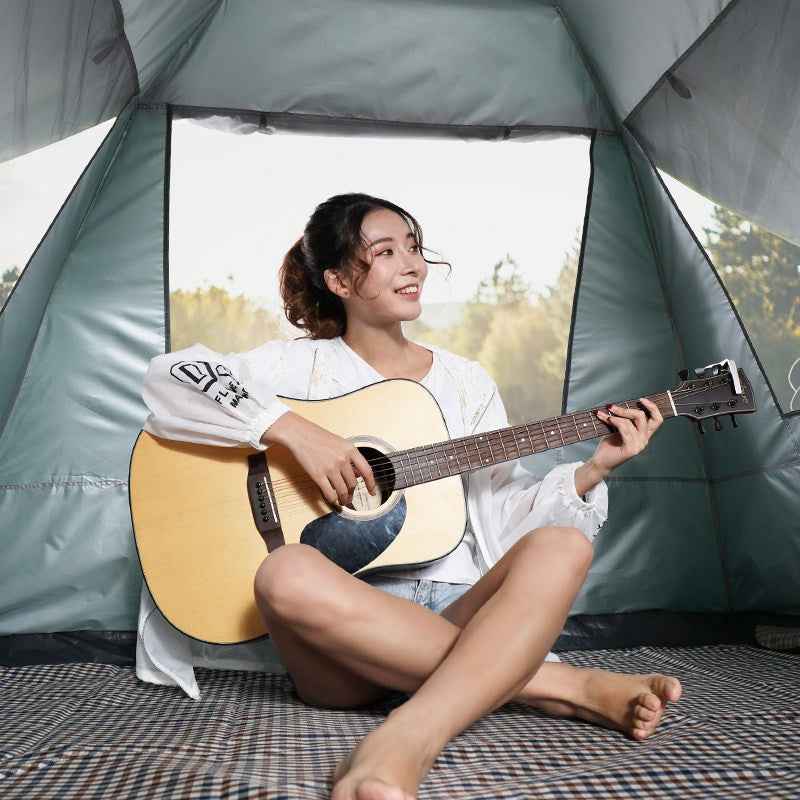 Lightweight Waterproof Camping Tent with Fiberglass Poles