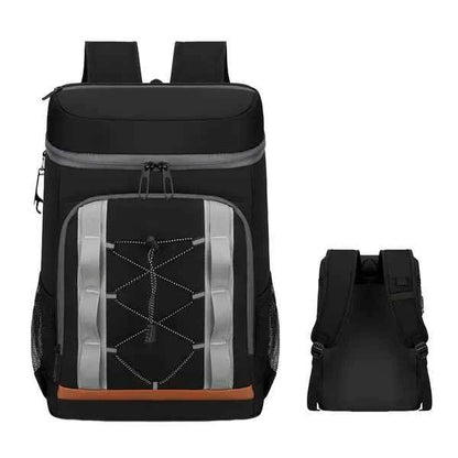 1Pc Cooler Backpack 36 Can Leakproof Insulated Cooler Backpack With 25L/6.6Gal For Picnic Camping Beach Hiking Fishing Travel