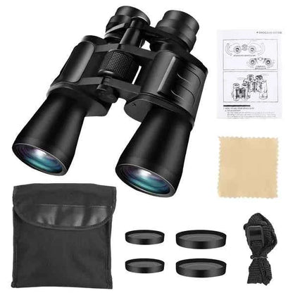 8-24x Binoculars With 50mm Objective Lens, Multi-Layer Coated Aspherical Lenses, High-Grade BAK-4 Prisms, Compact &amp; Portable For Bird Watching, Outdoor, Sports, Concerts, Stargazing