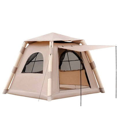 Inflatable Tent Outdoor Tent 2-4-person Tent Quick-opening Tent Inflatable Tent Hut Tent Camping Portable Tent Windproof Tent Family Party Tent Pop-up Tent Shading And Waterproof Tent Camping Tent