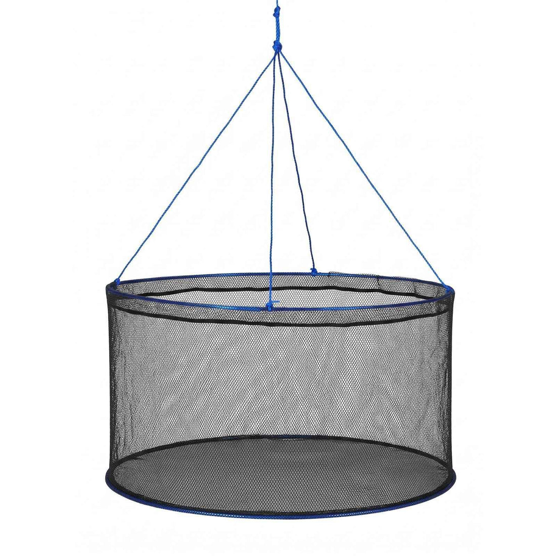 Foldable Fishing Net, Landing Fishing Pier Nets, Portable Drop Net For Pulling Up Fish, Durable And Fish-friendly, With Rope And Storage Bag, For Minnows, Crawfish, Shrimp, Crab