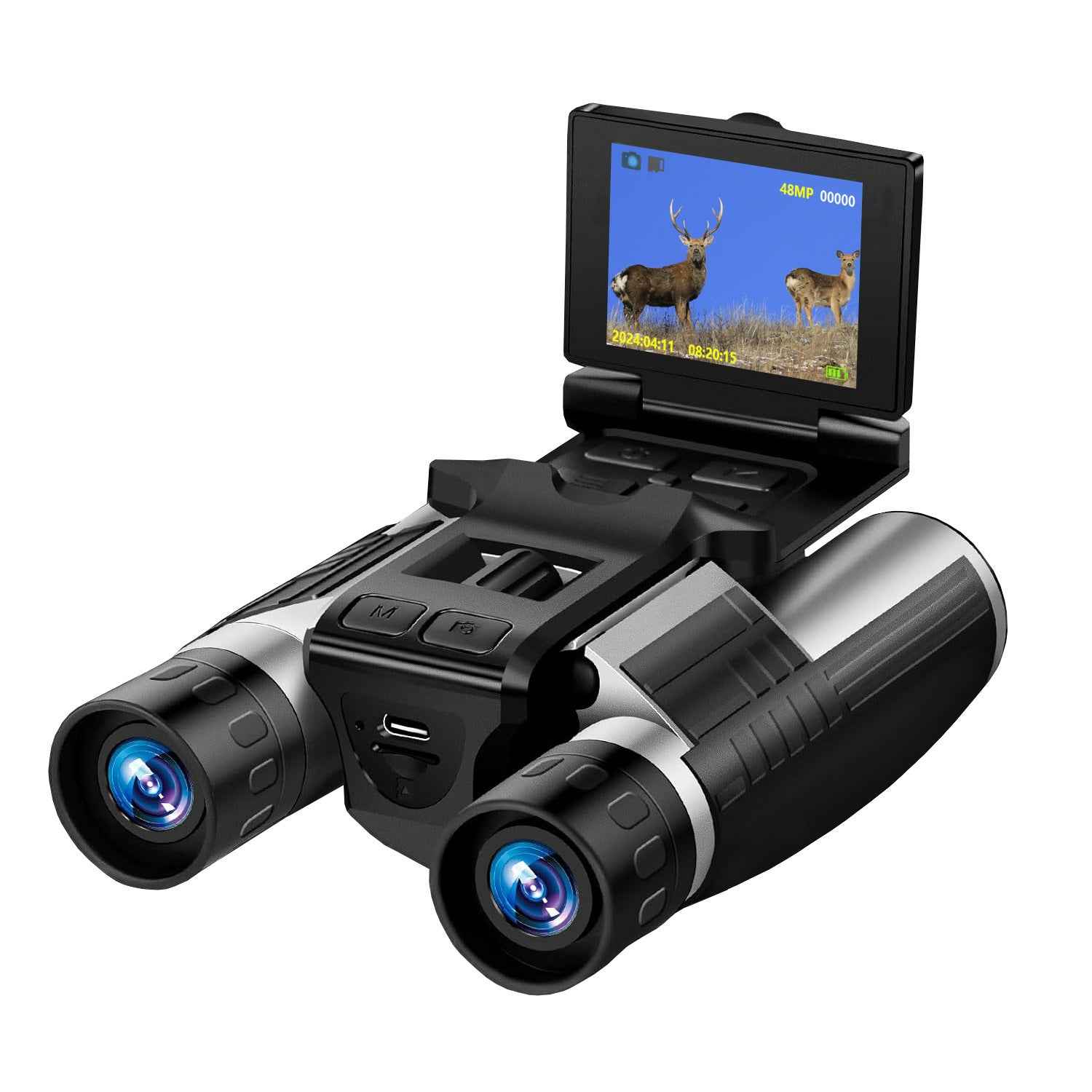 12x32 High-Definition Multi-Function Outdoor Binoculars