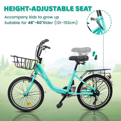 A20182 20 Inch Kids Bike For Boys &amp; Girls, Children&