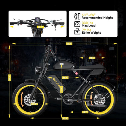 2000W Dual-Motor Electric Bike 52V 46AH Removable Battery Full Suspension Fat Tire Hydraulic Brake Adult Mountain Off-Road Ebike