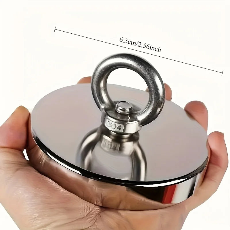 Neodymium Fishing Magnet Kit – J-Series Magnet Fishing Set for River Retrieval &amp; Outdoor Use
