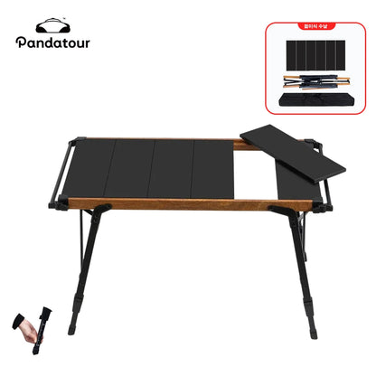 Pandatour IGT Camping Stove – High-Firepower Folding Table Stove (Stainless Steel)