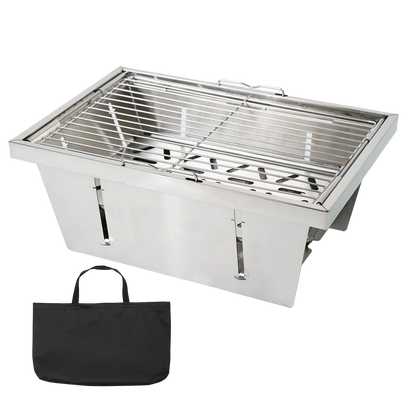 Pandatour IGT Camping Stove – High-Firepower Folding Table Stove (Stainless Steel)