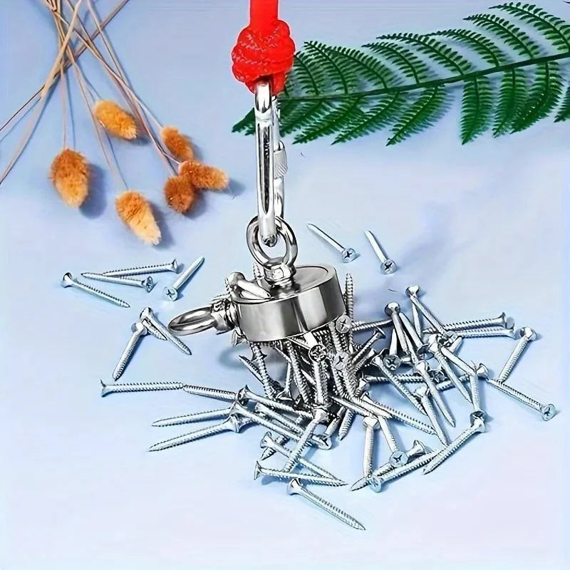 Neodymium Fishing Magnet Kit – J-Series Magnet Fishing Set for River Retrieval &amp; Outdoor Use