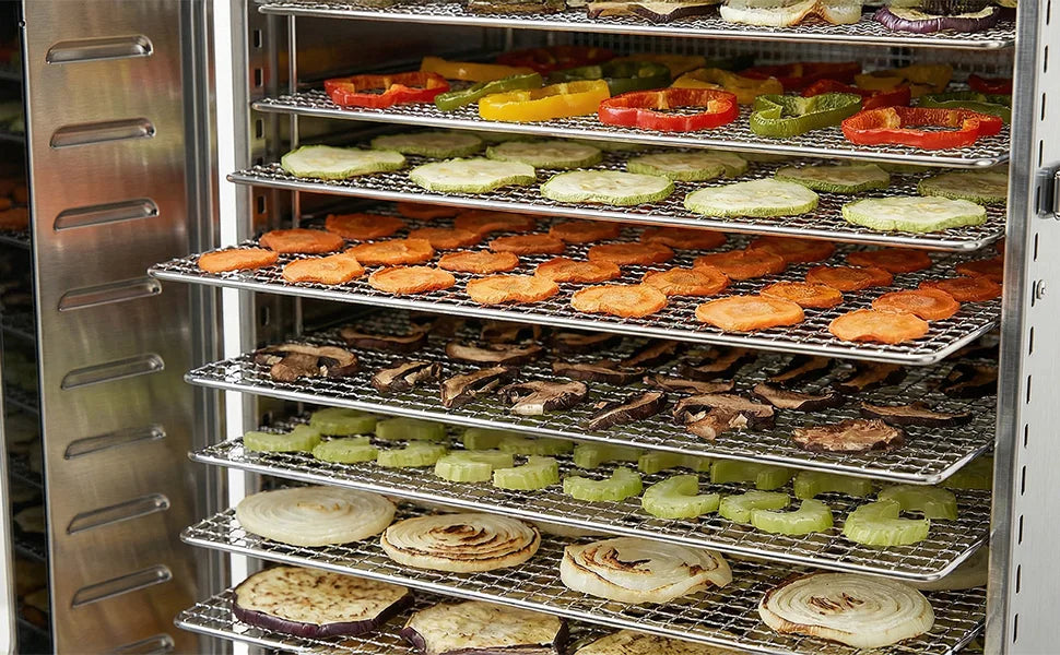 Commercial Food Dehydrator 20 Trays Large Food Dryer Machine for Jerky, Meat, Fruit, Herbs, Industrial Dehydrator Biltong Maker