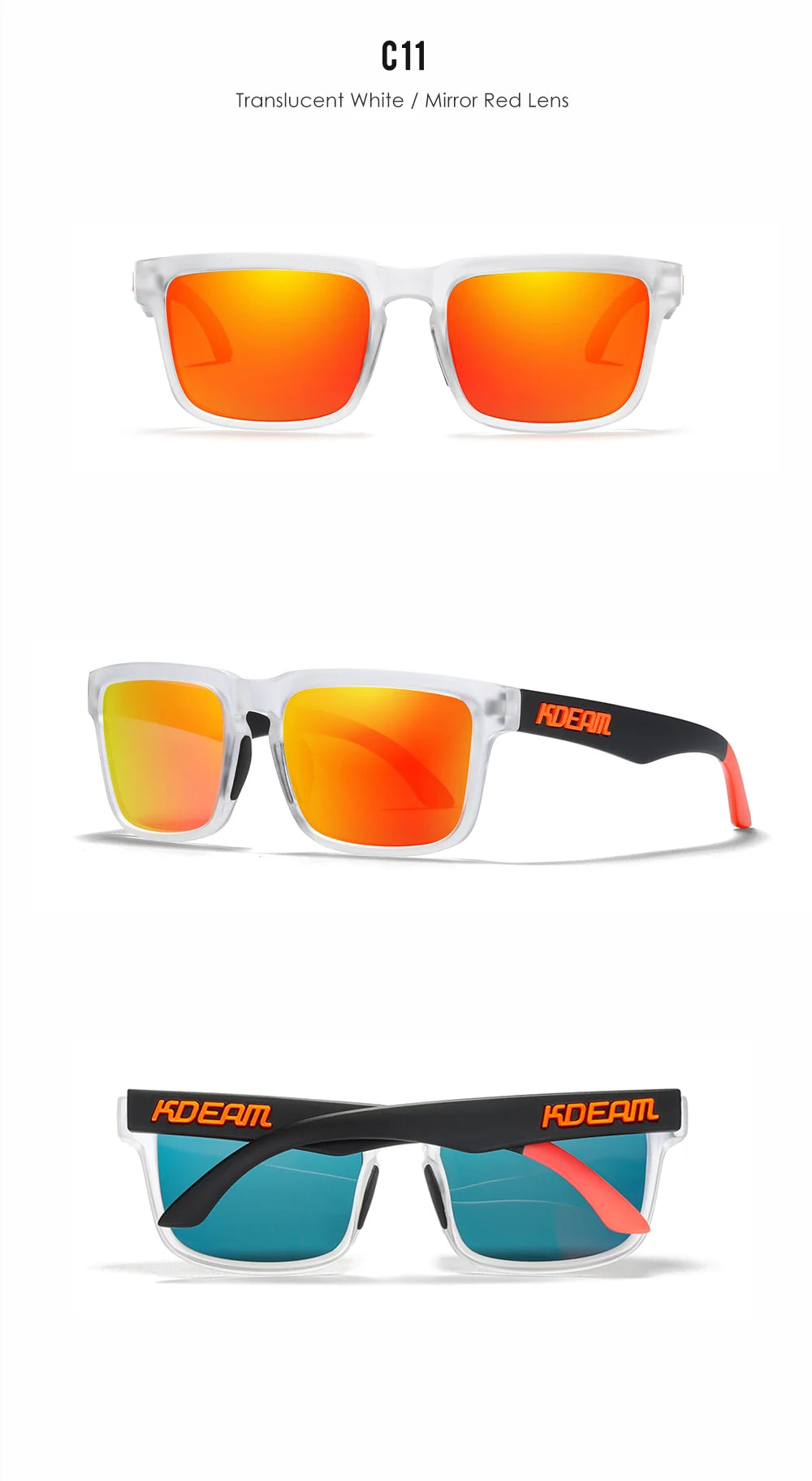 KDEAM Square Men&
