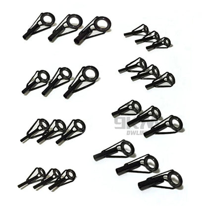 9KM DWLIFE Fishing Rod Tip Repair Kit – Stainless Steel &amp; Ceramic Ring | 24–240 Pcs | Saltwater &amp; Freshwater