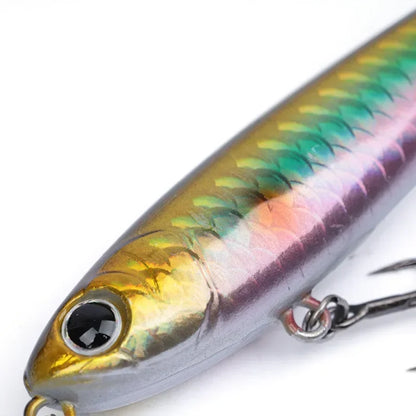 1 OUTKIT Fishing Lure Floating Pencil StickBait Lure 6cm 6g Wobblers Topwater Crankbait Lures Artificiais Long Casting Hard Bait