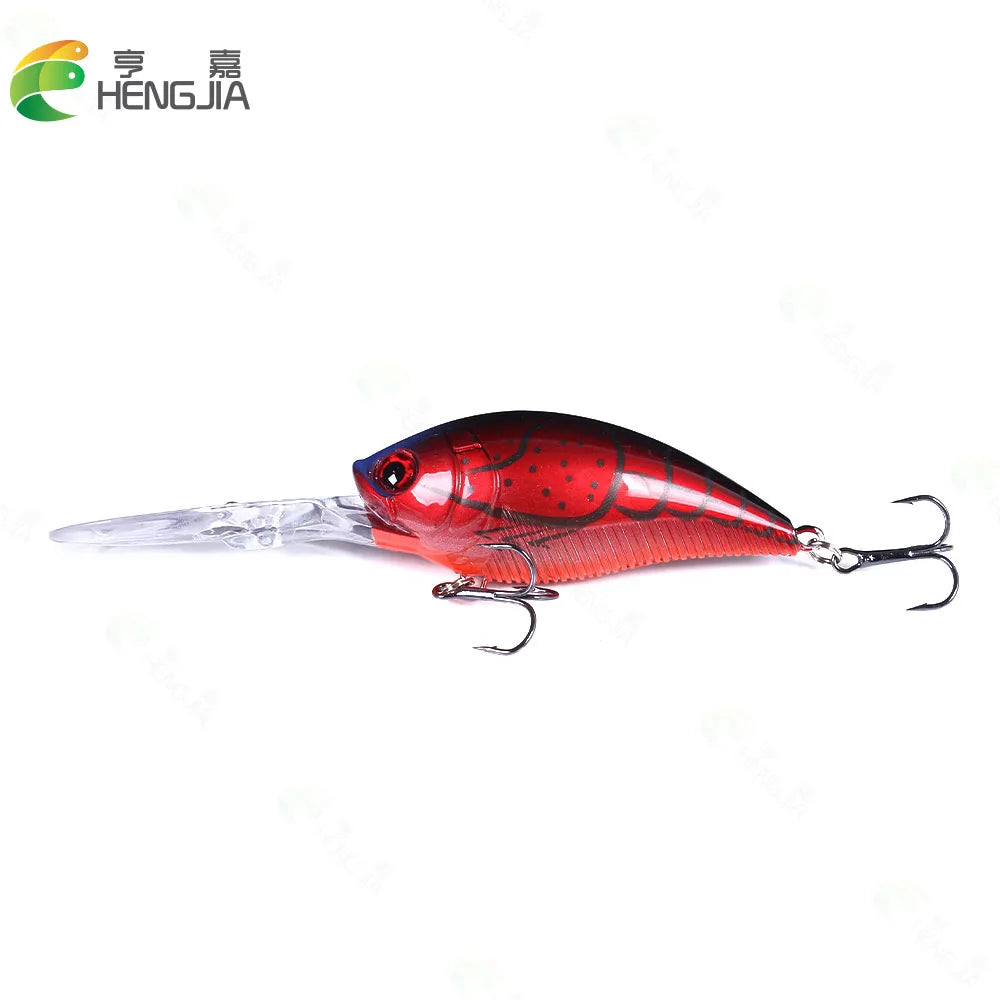 12.5cm 20.5g Crankbait leurre Fishing Lure Pike Carp Fishing Artificial Hard Bait Fish Lures Wobbler Crankbait Fishing Tackle