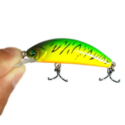 1 OUTKIT 2022 NEW Arrive Deep Water Small Lures Fishing Lure 4.7g 45mm Floating Minnow Mini Hard Bait for Perch Trout Bass