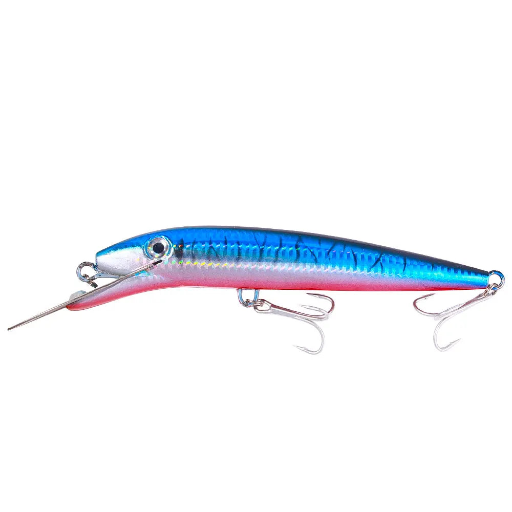 [USA Stock] 20.7cm 62g Minnow Fishing Lure Set Fast Delivery Heavy Duty Saltwater Hard Bait Long Casting Trolling Lures