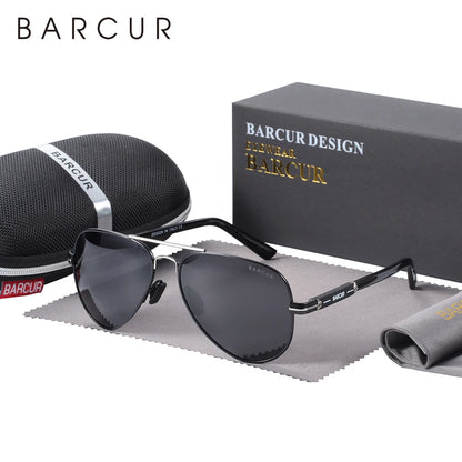 Polarized Pilot Sunglasses UV400 – Stainless Steel Frame, Photochromic &amp; Mirror Lens