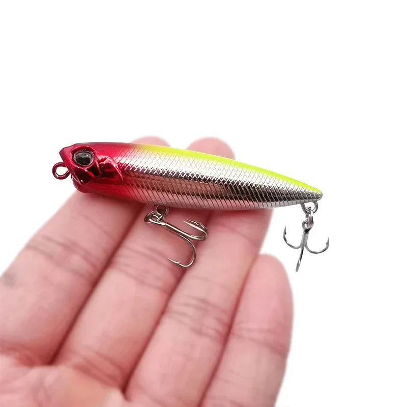 1 1PCS 6.5cm 5.8g Floating Pencil Fishing Lure Top Water Dogs Hard Lures Baits Wobbler Artificial Hard Bait Fishing Tackle Pesca