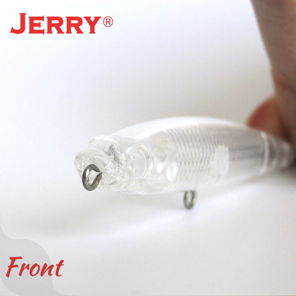 Jerry Unpainted Lure Blanks – ABS Hard Bait, Floating &amp; Sinking, 4 Sizes, 10 Pcs