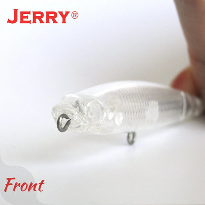Jerry Unpainted Lure Blanks – ABS Hard Bait, Floating &amp; Sinking, 4 Sizes, 10 Pcs