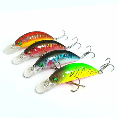 1 OUTKIT 2022 NEW Arrive Deep Water Small Lures Fishing Lure 4.7g 45mm Floating Minnow Mini Hard Bait for Perch Trout Bass