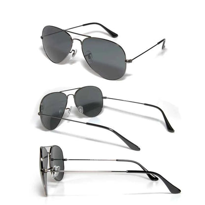 ESNBIE RT 3025 Pilot Mirror Sun Glasses For Women Non-Scratch Glass Lens Sunglasses Men 58 55 Gafas De Sol UV400 Glasses