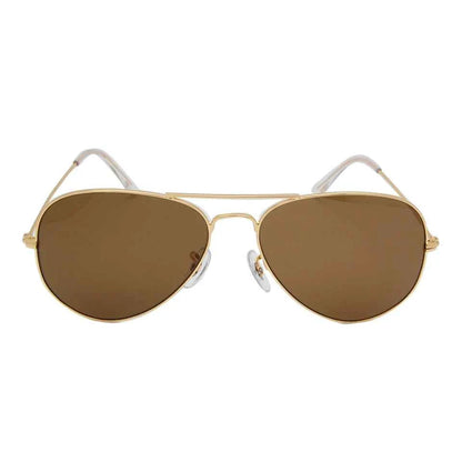 ESNBIE RT 3025 Pilot Mirror Sun Glasses For Women Non-Scratch Glass Lens Sunglasses Men 58 55 Gafas De Sol UV400 Glasses