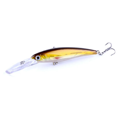 170mm 30g Minnow Fishing Lure – Hard Bait Wobbler for Bass, Pike &amp; Saltwater Trolling