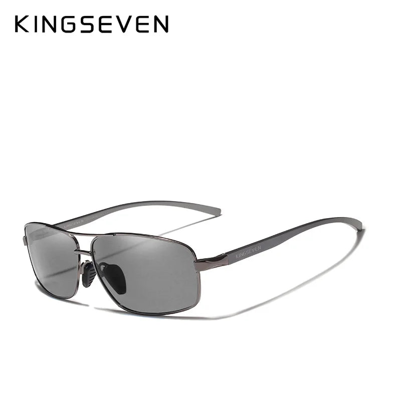 KINGSEVEN Photochromic Polarized Sunglasses for Men – UV400 Day &amp; Night Driving