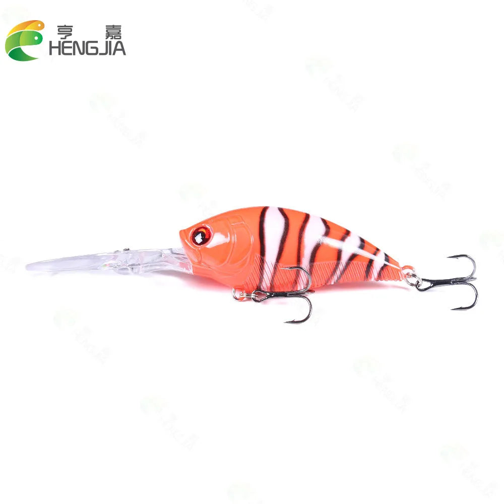 12.5cm 20.5g Crankbait leurre Fishing Lure Pike Carp Fishing Artificial Hard Bait Fish Lures Wobbler Crankbait Fishing Tackle
