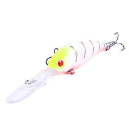 100mm 7g Minnow Fishing Lure – Hard Bait Crankbait Wobbler for Carp, Pike &amp; Freshwater Trolling