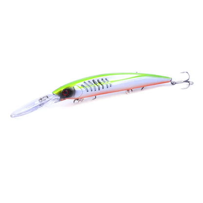 145mm 12g Deep Diving Minnow Fishing Lure – Hard Bait Wobbler for Bass, Carp &amp; Pike