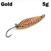 1 Mini Fishing Lure 2.5g3.5g Spoon Metal Lures Spinner Bait Minnow Small Fish Single Hook Jig Stream Trout Baits Pesca Hot