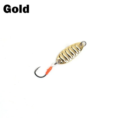 1 Metal Spoon Sequin Fishing Lures Pesca Leech Jig Wobbler Isca Artificial Crankbaits for Fly Fishing Hard Baits Trout Lure