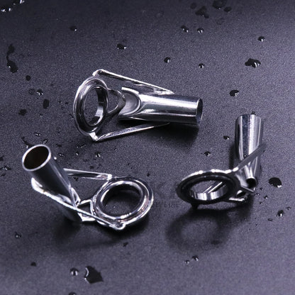 9KM DWLIFE Fishing Rod Tip Repair Kit – Stainless Steel &amp; Ceramic Ring | 24–240 Pcs | Saltwater &amp; Freshwater