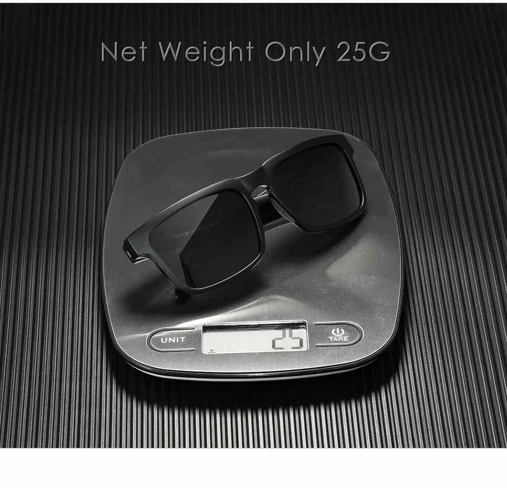 KDEAM Classic Square Sunglasses Men Women Category 3 Polarized Sun Glasses Unique Frame Surface Eyewear With Case Box KD332
