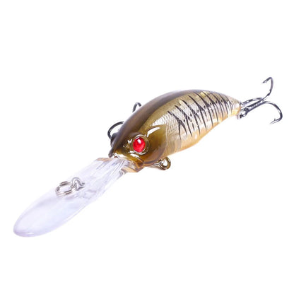 100mm 7g Minnow Fishing Lure – Hard Bait Crankbait Wobbler for Carp, Pike &amp; Freshwater Trolling