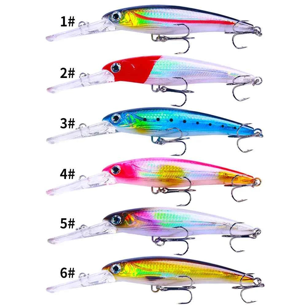 170mm 30g Minnow Fishing Lure – Hard Bait Wobbler for Bass, Pike &amp; Saltwater Trolling
