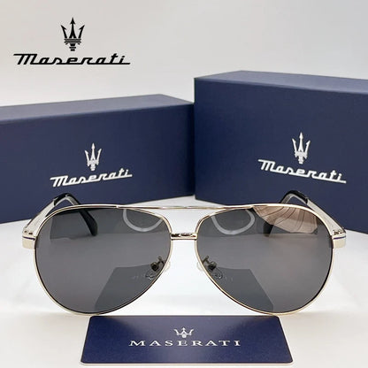 Polarized Pilot Sunglasses | UV400 Mirror Lens | Alloy Frame