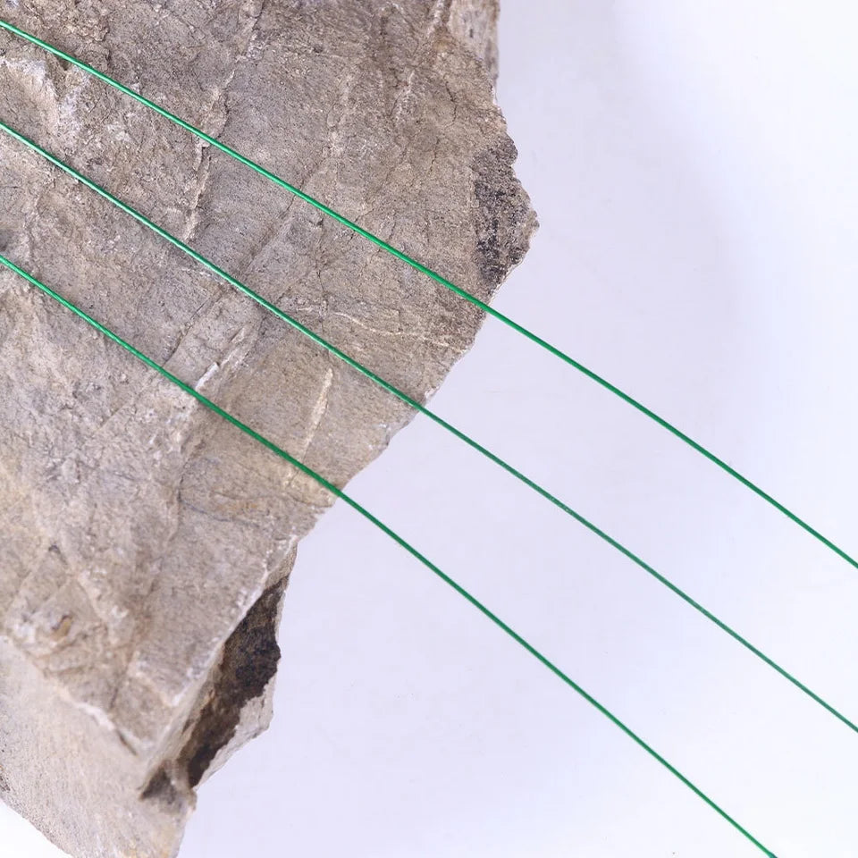 Anti Bite Steel Fishing Line Steel Wire Leader With Swivel Fishing ,  Leash Fishing Wire 15cm 20cm  30cm