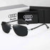 Audi Sunglasses Polarized UV400 Driving Sunglasses for Men/Women Square Frame Glasses Wholesale Gift for Auto Enthusiasts 5571