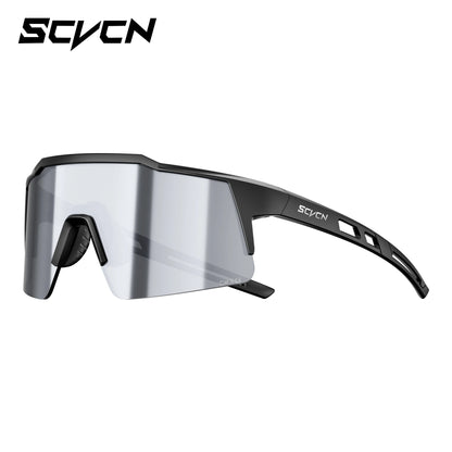 Photochromic Sports Sunglasses – Cycling, Hiking, MTB &amp; Driving | UV Protection | Unisex | 12 Lens Options