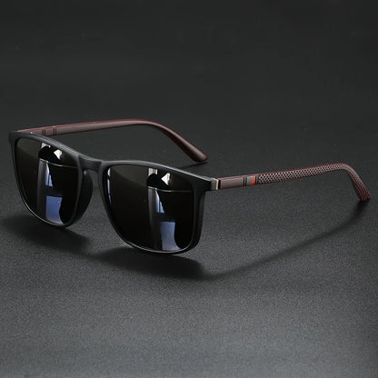 Vintage Square Polarized Sunglasses UV400 – Mirror Lens, 1 or 2 Pack