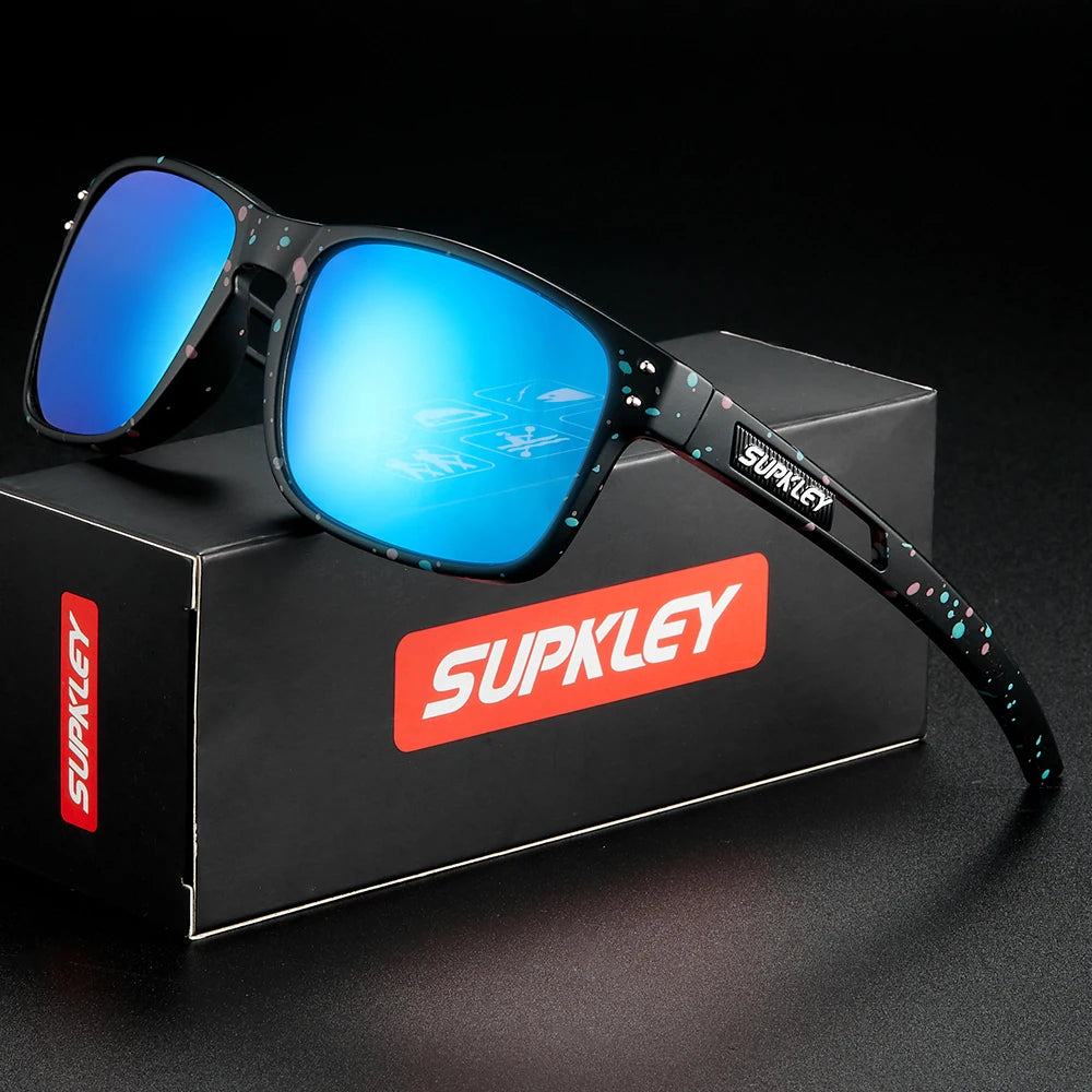 SUPKLEY Polarized Cat Eye Sunglasses – UV400 Gradient TAC Lens, Plastic Frame, 8 Colors