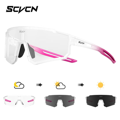 SCVCN Y2K Cycling Sunglasses – UV400 Polycarbonate Road Bike Glasses for Men &amp; Women | Street, Driving, Hiking, Golf